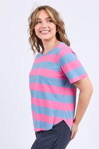 Elm Spritz Stripe SS Tee