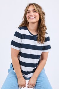 Elm Spritz Stripe SS Tee