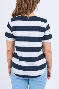 Elm Spritz Stripe SS Tee