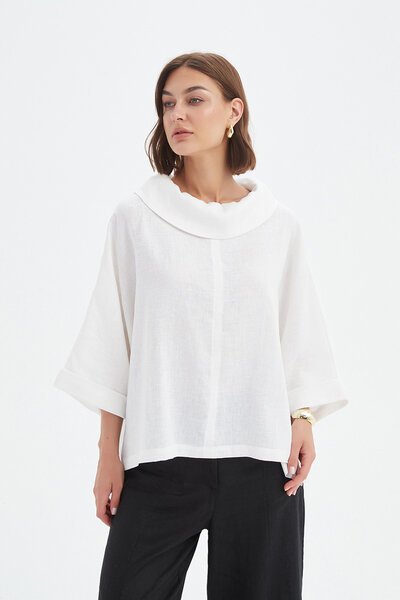 Tirelli Funnel Neck Boxy Top-24.09.25-Hello Cyril.