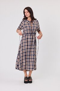 Libertine Provence Plaid Dress