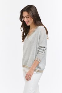 Italian Star Lurex College Knit