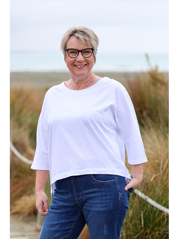 White On Black Fav Top