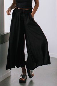 Miracle Drawstring Wide Leg Pants