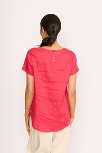 Preen Plain Swing Up Down Hem Top