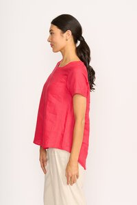 Preen Plain Swing Up Down Hem Top