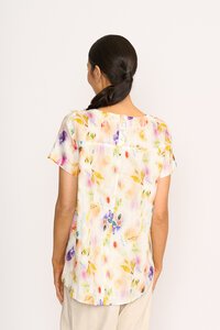 Preen Print Swing Up Down Hem Top