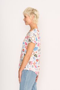 Preen AOP Round Neck Tee