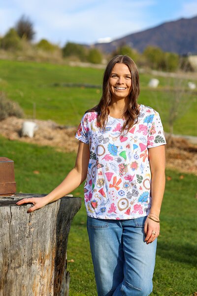 Preen AOP Round Neck Tee-shop-by-label-Hello Cyril.