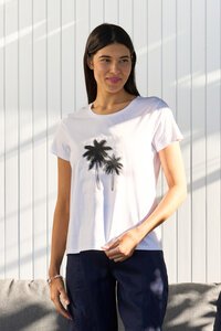 Preen Placement Round Neck Tee