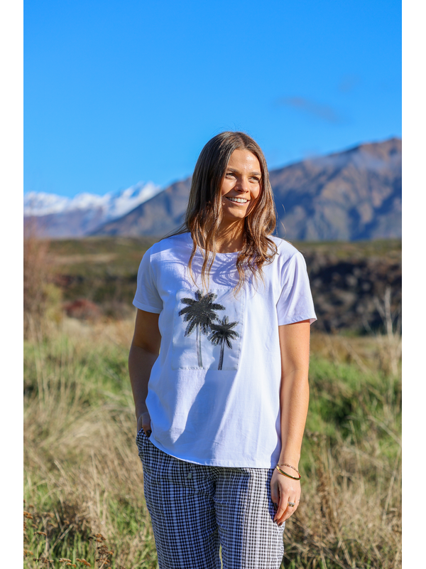 Preen Placement Round Neck Tee