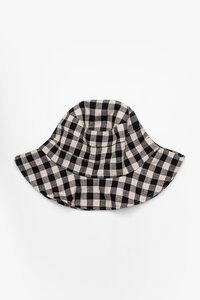 Antler Gingham Bucket Hat