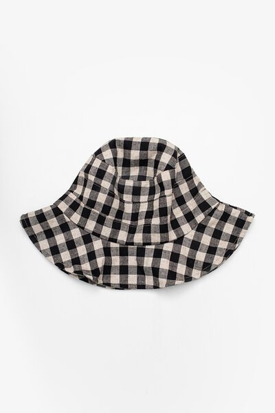 Antler Gingham Bucket Hat-hc-new-Hello Cyril.
