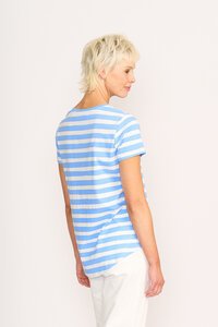 Preen Stripe Round Neck Tee