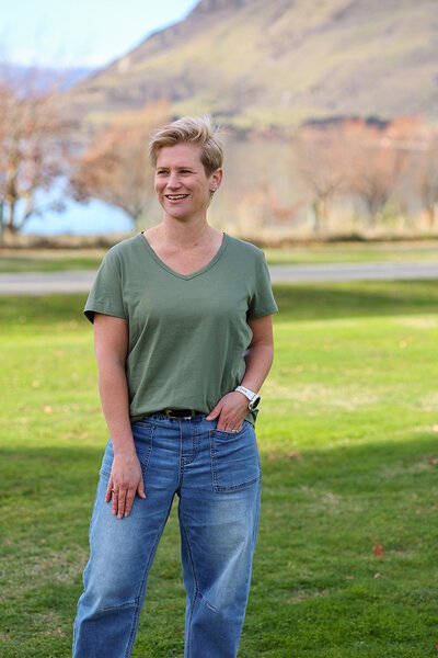 Esplanade Everyday V Neck Tee-shop-by-label-Hello Cyril.