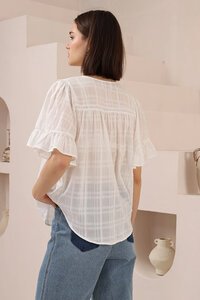 Iris Maxi Blouse