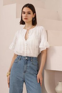 Iris Maxi Blouse