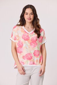 Democracy Riley Print Top