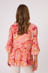 Democracy Liliana Tiered Top