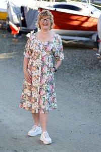 Democracy Willow Button Thru Dress