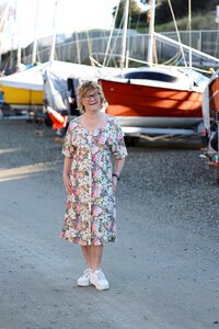 Democracy Willow Button Thru Dress