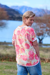 Democracy Riley Print Top