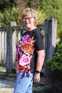 Democracy Hazel Print Front Top