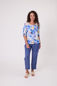 Classified Modena Print Top