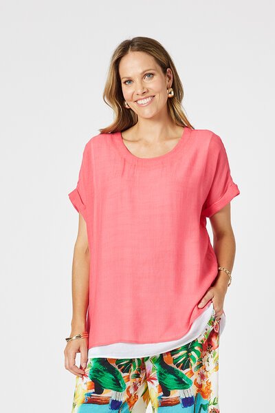 Clarity Palma Side Button 2 in 1 Top-shop-by-style-Hello Cyril.