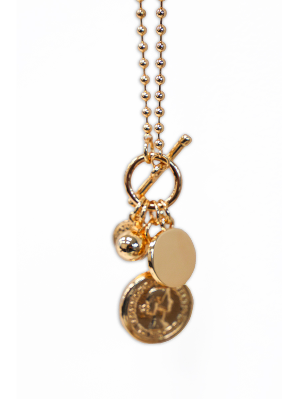 She Jewellery Charm Drop Necklace