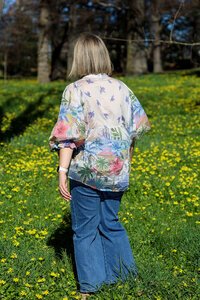 Wednesday Lulu Puff Sleeve Blouse