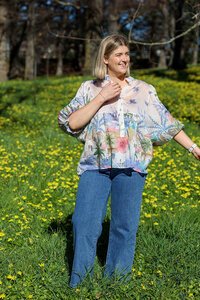 Wednesday Lulu Puff Sleeve Blouse