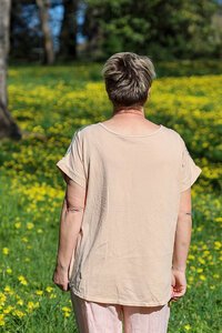 Wednesday Lulu Tropical Floral Top