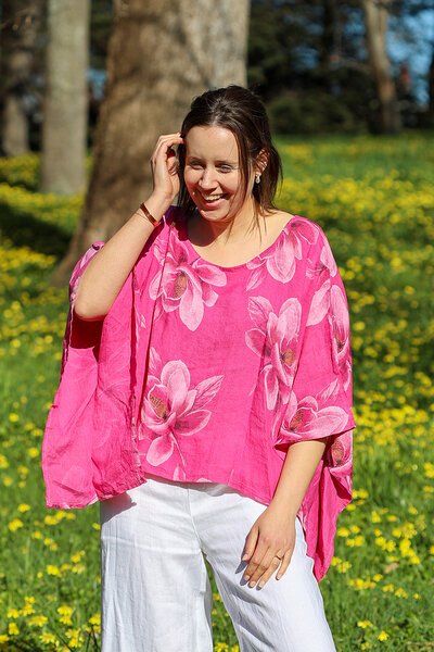 Wednesday Lulu Floral Layer Top-shop-by-label-Hello Cyril.