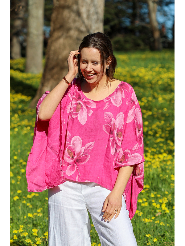 Wednesday Lulu Floral Layer Top