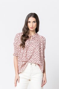 Leila + Luca Encourage Pink Panther Top