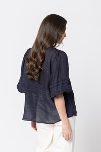Leila + Luca Fateful Puff Sleeve Top