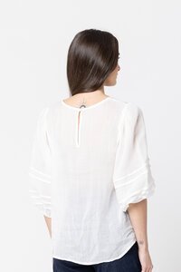 Leila + Luca Fateful Puff Sleeve Top