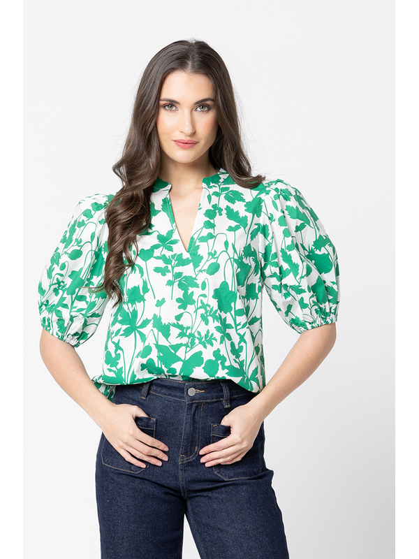 Seeking Lola Lush Shadow Vacation Top