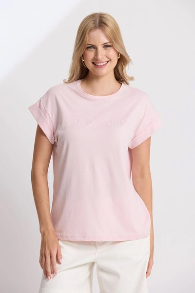Stella + Gemma Cuff Tee-lives-Hello Cyril.
