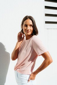 Et Alia Stripe Twist Tee