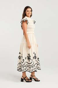 Nmbr Rose Tuscan Florals Mia Dress