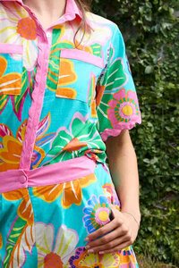Charlo Tina Floral Shirt