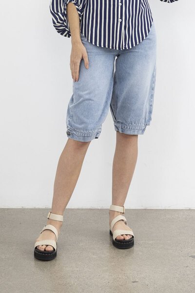 Moss Pedal Pusher Denim Short-hc-new-Hello Cyril.