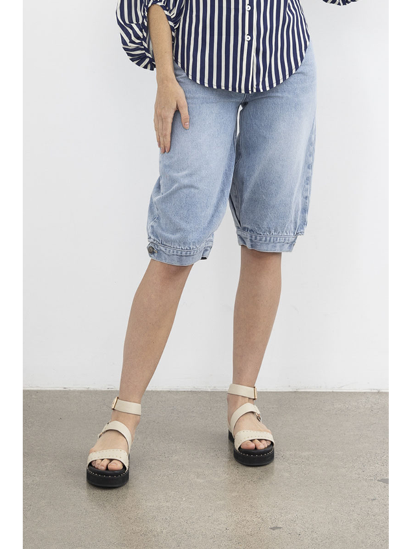 Moss Pedal Pusher Denim Short