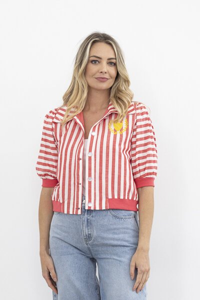 Moss Dafni Stripe Bomber Jacket-hc-new-Hello Cyril.