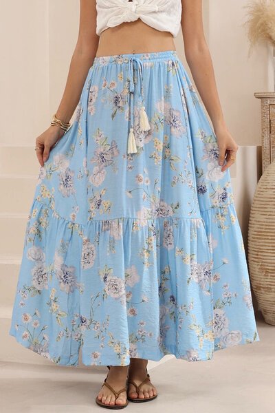Iris Maxi Floral Maxi Skirt-hc-new-Hello Cyril.