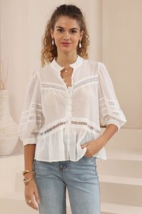 Iris Maxi Ladder Detail Top