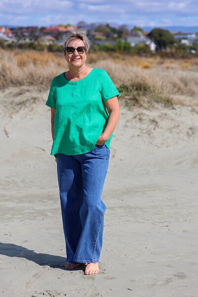 Preen Plain Swing Up Down Hem Top-shop-by-label-Hello Cyril.