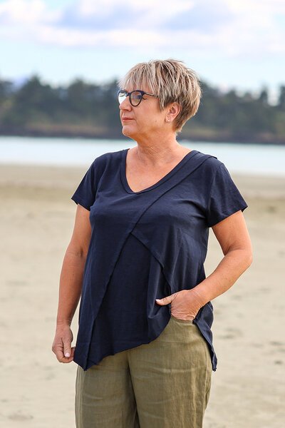 Foil Angle Divine Tee-shop-by-label-Hello Cyril.